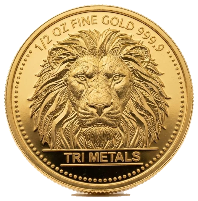 1/2 oz fine gold coin by TRI METALS